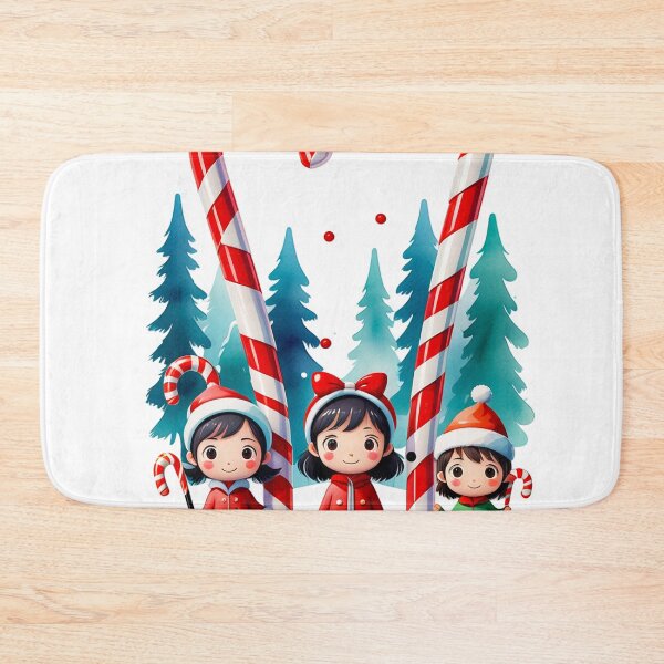 Item preview, Peppermint Pals: Adorable Candy Cane Crew Delight designed and sold by Art3dLabs.