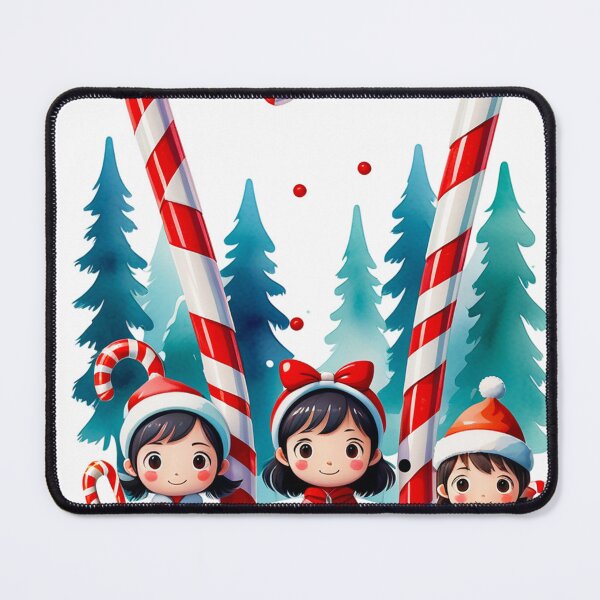 Item preview, Peppermint Pals: Adorable Candy Cane Crew Delight designed and sold by Art3dLabs.