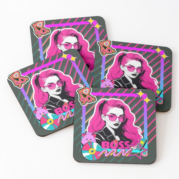 Item preview, 90s Boss Babe: Relive the Glam with a Retro Twist! designed and sold by Epic Grenade Team.