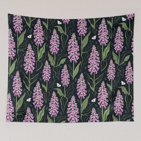 Item preview, Foxgloves pattern designed and sold by Avisnanna.