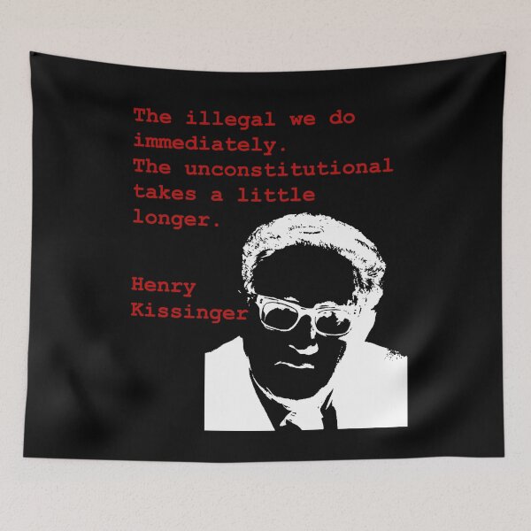 Item preview, Copy of Henry Kissinger - Unconstitutional 2 designed and sold by Matthew Kinnersly.
