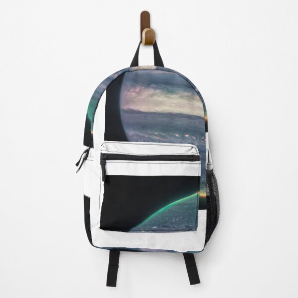 Item preview, STK205141S-Detailed view of planet Jupiter with visible auroras. designed and sold by StocktrekImages.