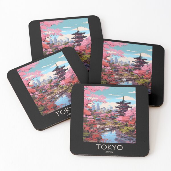 Item preview, A Pop Art Travel Print of Tokyo - Japan designed and sold by StudioRedKoala.