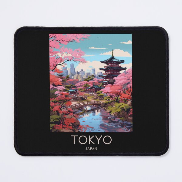 Item preview, A Pop Art Travel Print of Tokyo - Japan designed and sold by StudioRedKoala.