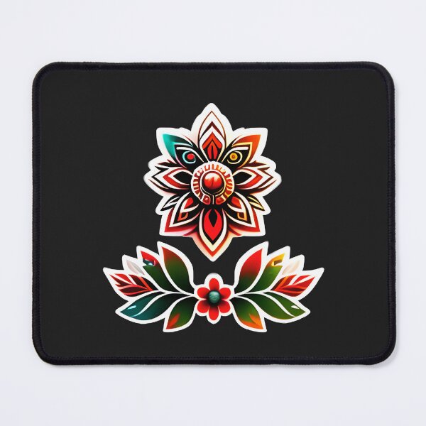 Item preview, Ornamental Tribal Flower designed and sold by Chubuter.