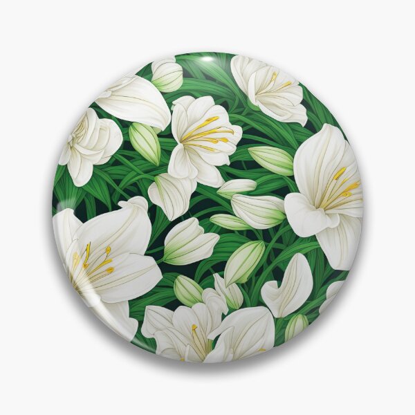 Item preview, Lilies Pattern S01 D80 designed and sold by Houerd.