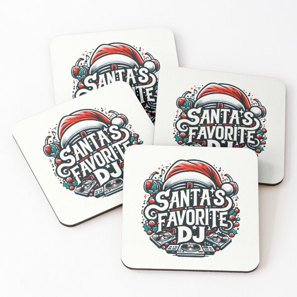 Item preview, Santa's Favorite DJ - Holiday Beats designed and sold by Bratak.