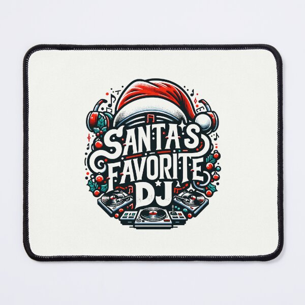 Item preview, Santa's Favorite DJ - Holiday Beats designed and sold by Bratak.