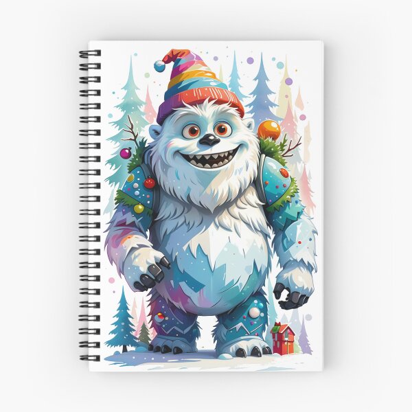 Item preview, Bumble's Holiday Hug: Adorable Abominable Festivity designed and sold by Art3dLabs.