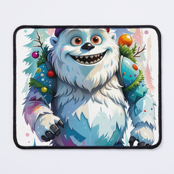 Item preview, Bumble's Holiday Hug: Adorable Abominable Festivity designed and sold by Art3dLabs.