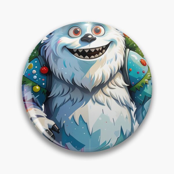Item preview, Bumble's Holiday Hug: Adorable Abominable Festivity designed and sold by Art3dLabs.