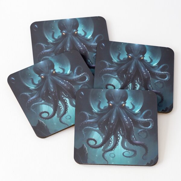 Item preview, Space octopus designed and sold by M-Y-A-R-T-.