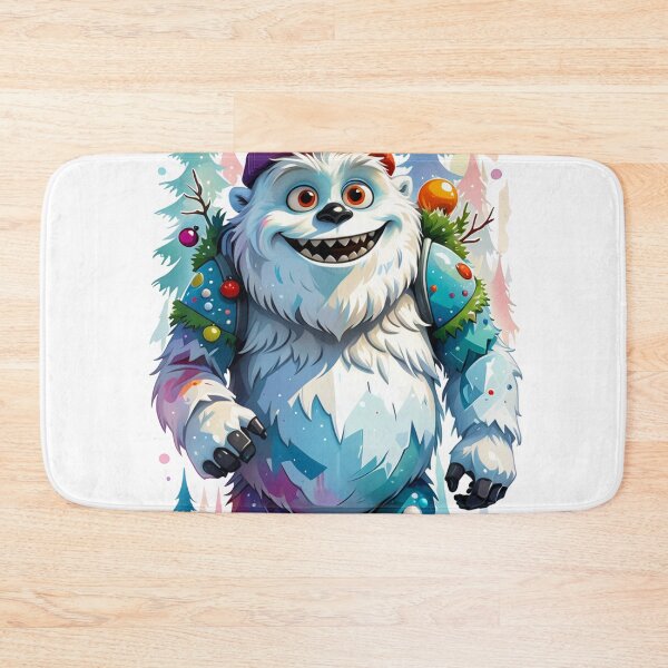 Item preview, Bumble's Holiday Hug: Adorable Abominable Festivity designed and sold by Art3dLabs.