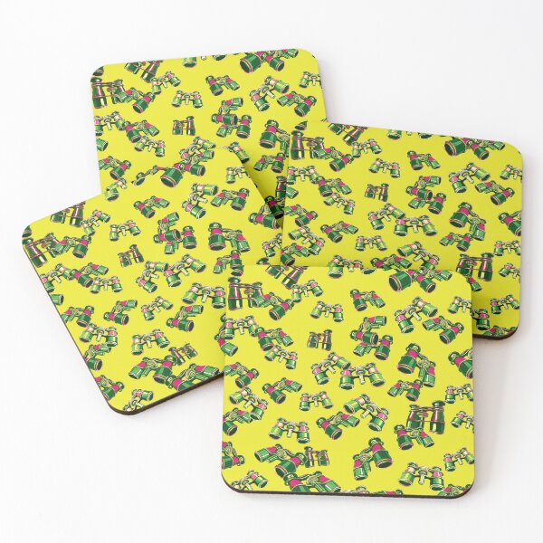 Item preview, Binoculars Print: The Cabinet of Curiosities Pattern designed and sold by Stevie-Please.