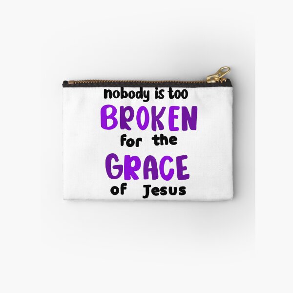 Item preview, Nobody is too broken for Jesus  designed and sold by FeatherProject.