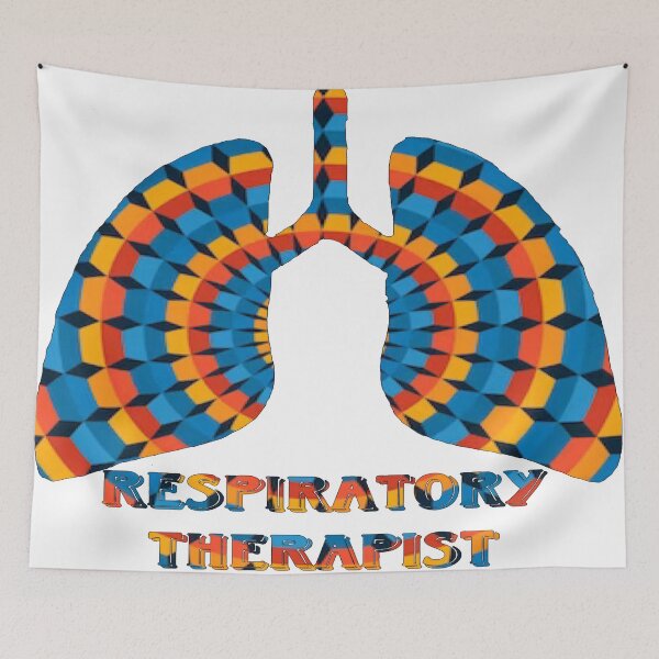 Item preview, Orange blue diamond Respiratory Therapt designed and sold by natnat7w.