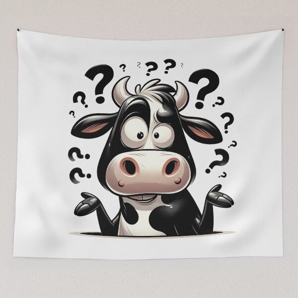 Item preview, Puzzled Bovine: The Hydro Dilemma designed and sold by Moo-larious Creations From Down Udder.