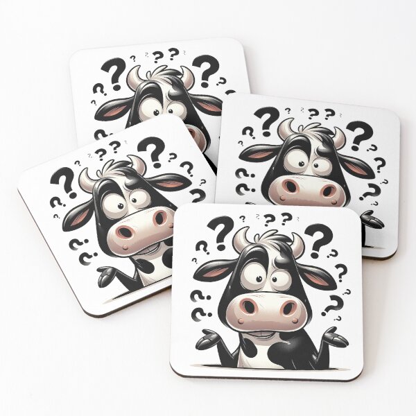 Item preview, Bovino Perplejo: El Dilema Hidro designed and sold by Moo-larious Creations From Down Udder.