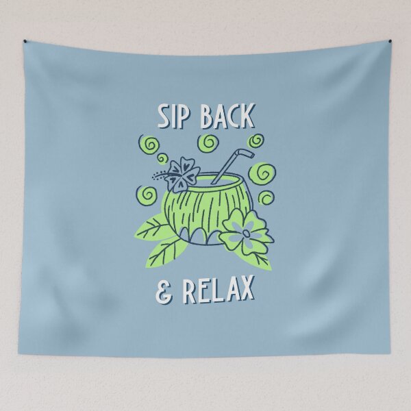 Item preview, Sip Back And Relax Funny designed and sold by Harmonick-Tees.