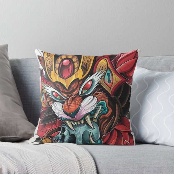 Item preview, Tiger King Skull designed and sold by leen12 Art Designs Prints.