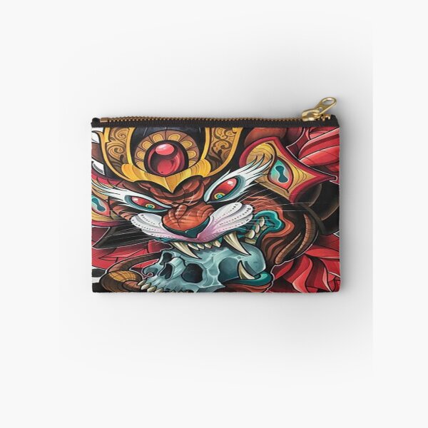 Item preview, Tiger King Skull designed and sold by leen12 Art Designs Prints.