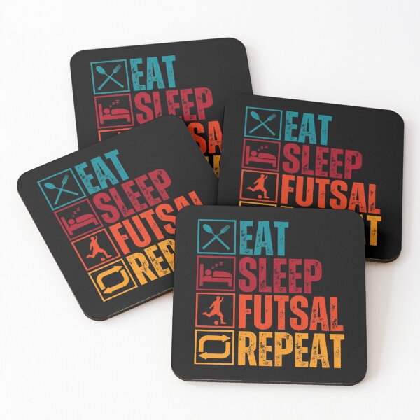 Item preview, Eat Sleep Futsal Repeat designed and sold by Designx99Shirt.