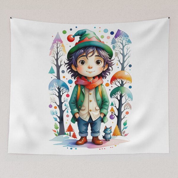Item preview, Tiny Tim's Triumph: Adorable Holiday Resilience Revealed designed and sold by Art3dLabs.