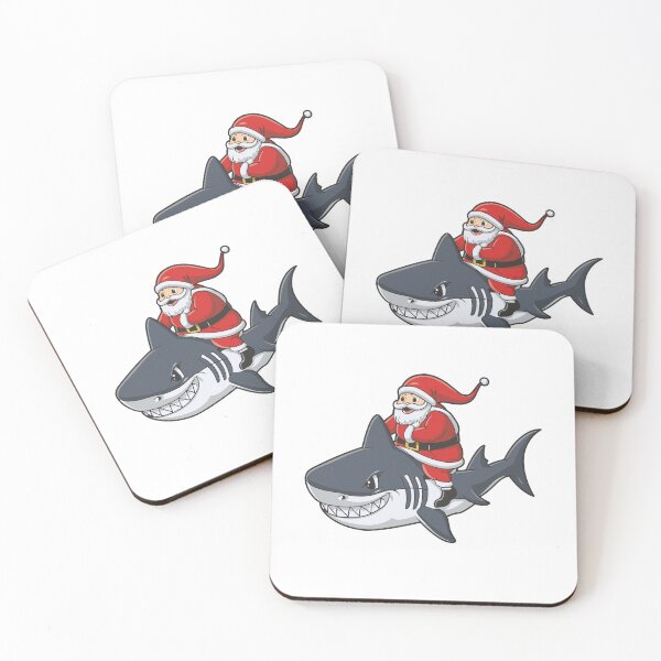 Item preview, Santa Claus on shark designed and sold by jkrphoto.
