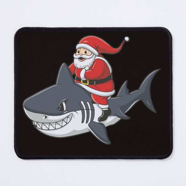 Item preview, Santa Claus on shark designed and sold by jkrphoto.