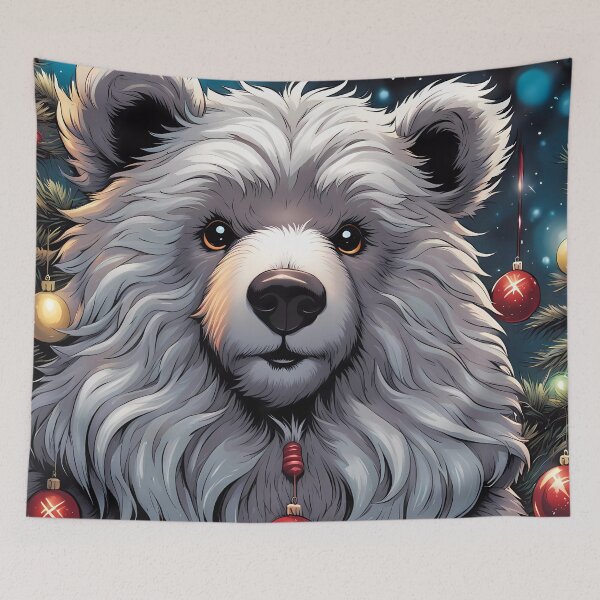 Item preview, Teddy celebrating Christmas designed and sold by Colin Bentham.