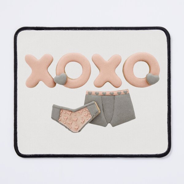 Item preview, XOXO Valentines cookie. designed and sold by aiko-p.