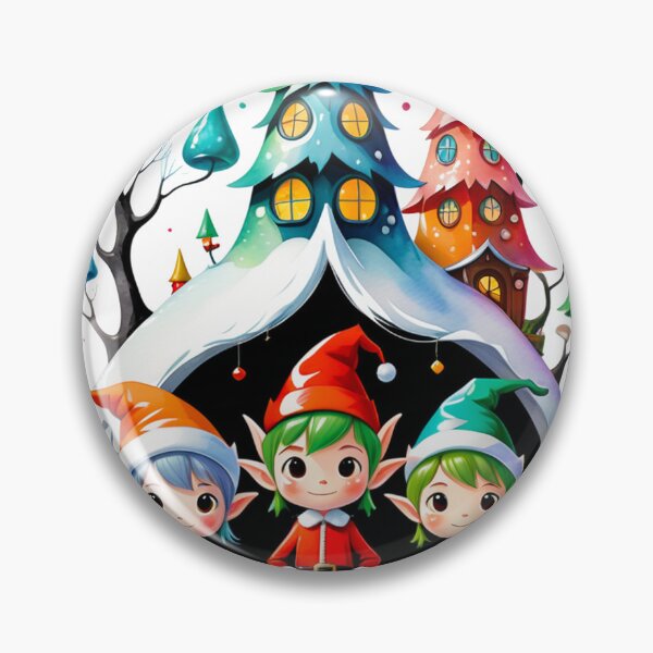 Item preview, Jingle Elves: Adorable Yuletide Mischief Unleashed designed and sold by Art3dLabs.