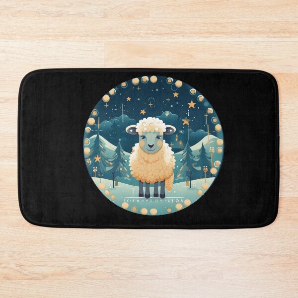 Item preview, Sheep in Ornament, Love Sheeps designed and sold by Logiamerch.