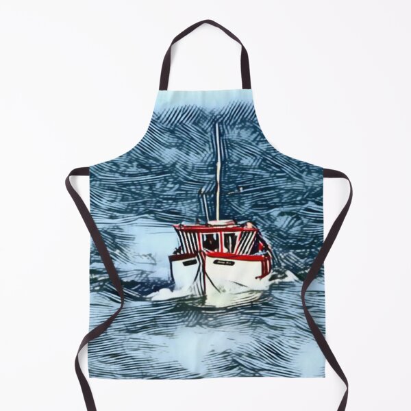 Item preview, Fishing Boat Returns In Line Design designed and sold by Fearless-Fox.