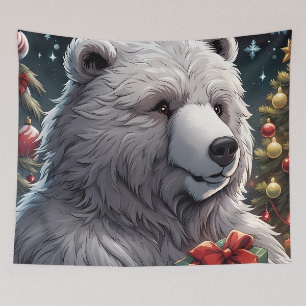Item preview, Teddy celebrating Christmas designed and sold by Colin Bentham.