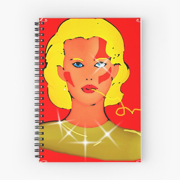 Item preview, Blonde Beauty girl eating spaghetti designed and sold by Olojo.