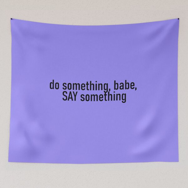 Item preview, say something designed and sold by myfaithmylove.