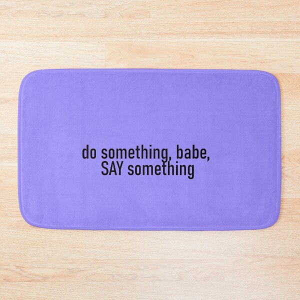 Item preview, say something designed and sold by myfaithmylove.