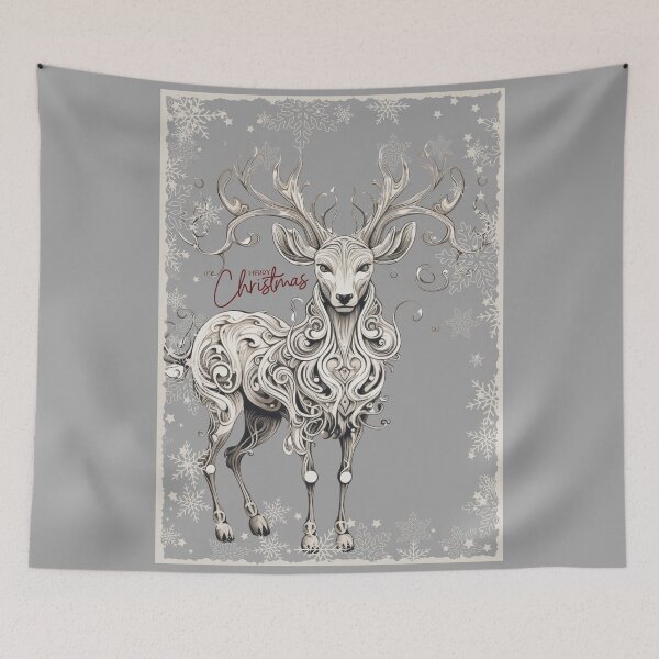 Item preview, Christmas Festive Reindeer designed and sold by FoxDesignStudio.