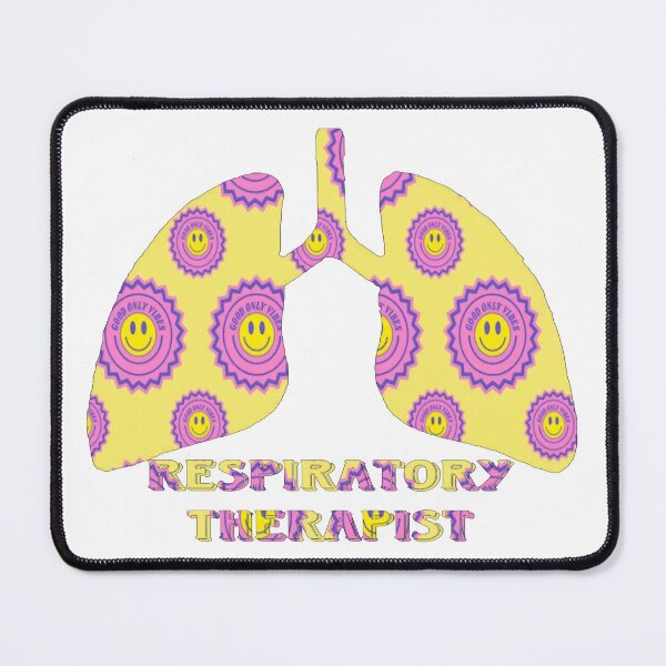 Item preview, Happy Good Vibes with smiley faces Respiratory Therapist designed and sold by natnat7w.