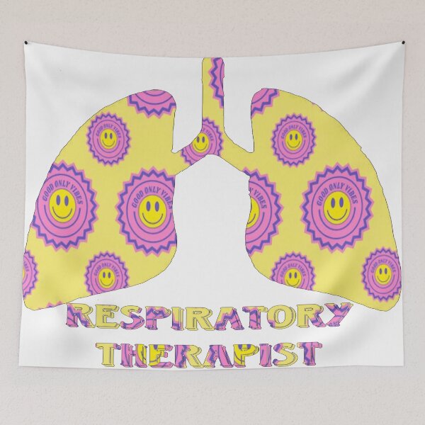 Item preview, Happy Good Vibes with smiley faces Respiratory Therapist designed and sold by natnat7w.