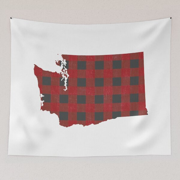 Item preview, Washington Plaid in Red designed and sold by Maren Misner.
