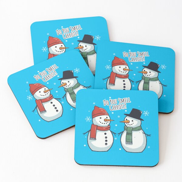 Item preview, Chilly Banter - Snowmen Carrot Chat designed and sold by Sir Meow Meow.