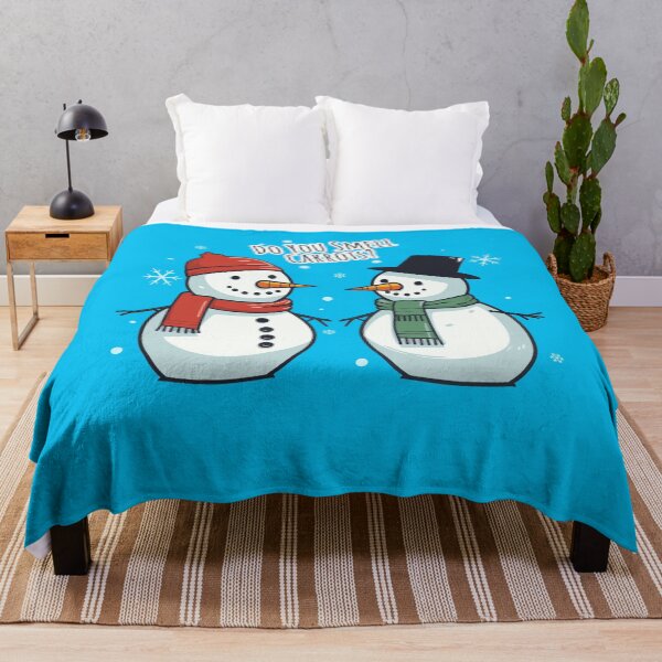 Item preview, Chilly Banter - Snowmen Carrot Chat designed and sold by Sir Meow Meow.