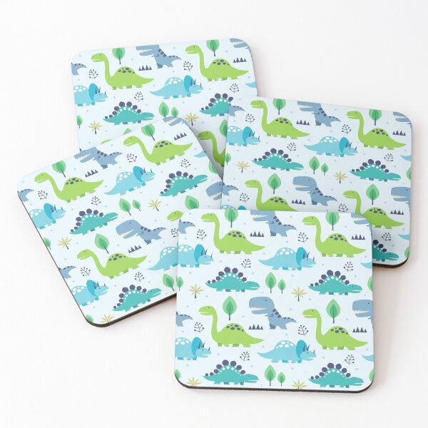 Item preview, Jubilant Jurassic Jamboree: A Colorful Dinosaur Ensemble designed and sold by RuyaFab.