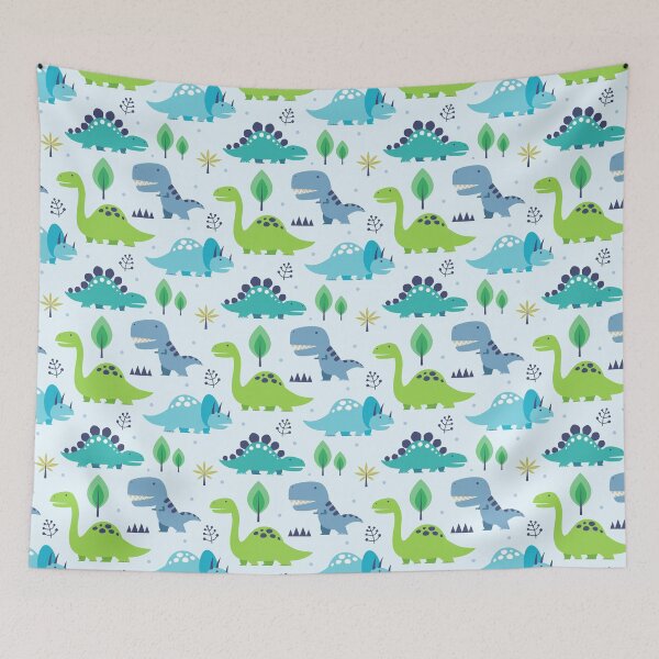 Item preview, Jubilant Jurassic Jamboree: un colorido conjunto de dinosaurios designed and sold by RuyaFab.