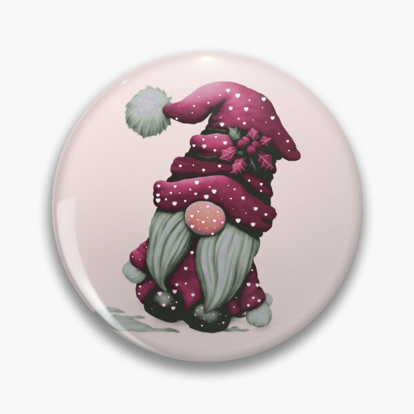 Item preview, Cute Purple Santa Christmas Gnome designed and sold by ShreecreatE.