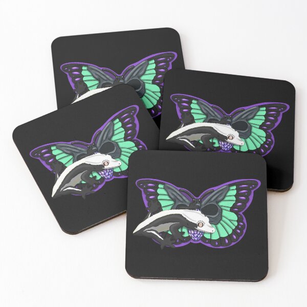 Item preview, Axanthic Lilly White Crested Gecko Death Moth designed and sold by HauntedHerps.