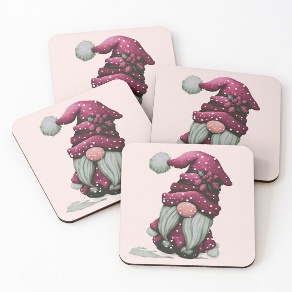 Item preview, Cute Purple Santa Christmas Gnome designed and sold by ShreecreatE.