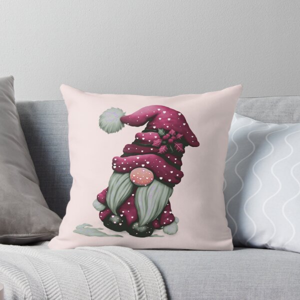 Item preview, Cute Purple Santa Christmas Gnome designed and sold by ShreecreatE.